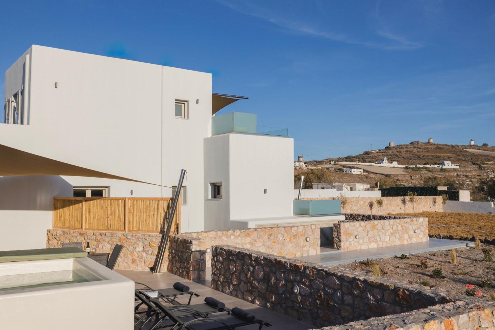 Windmillside Luxury Villas Emporio  Exterior foto