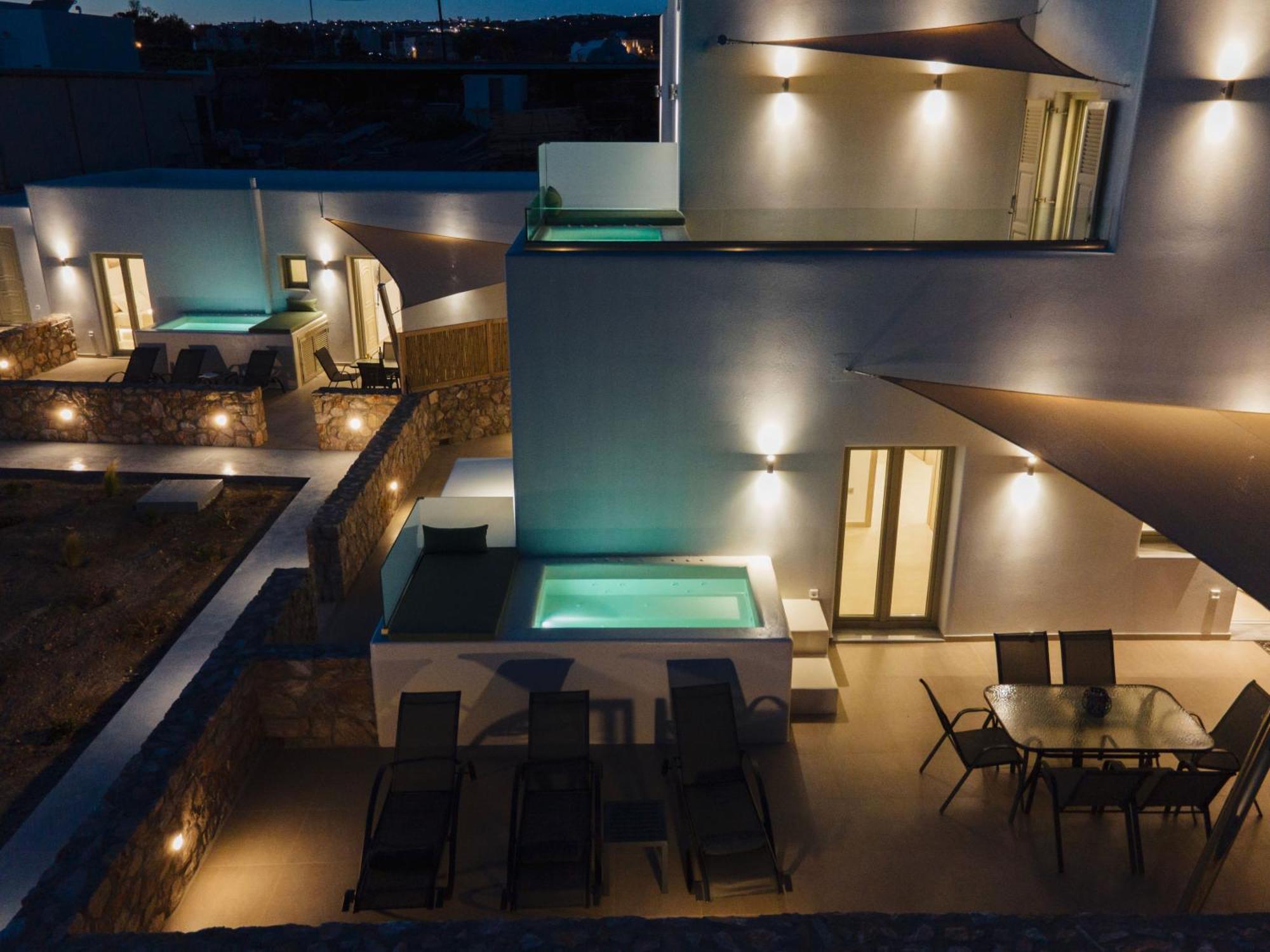 Windmillside Luxury Villas Emporio  Exterior foto
